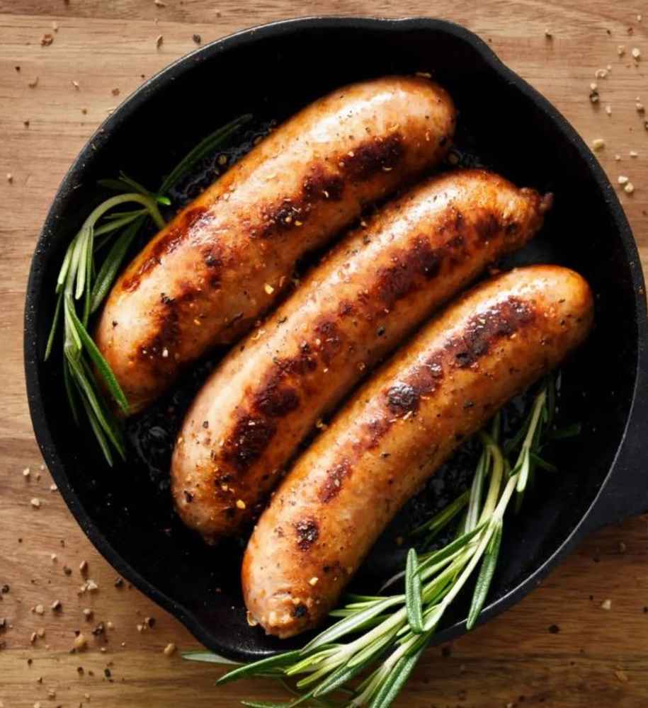 16 oz. BISON SAUSAGE - MAPLE <br>(Large Links)