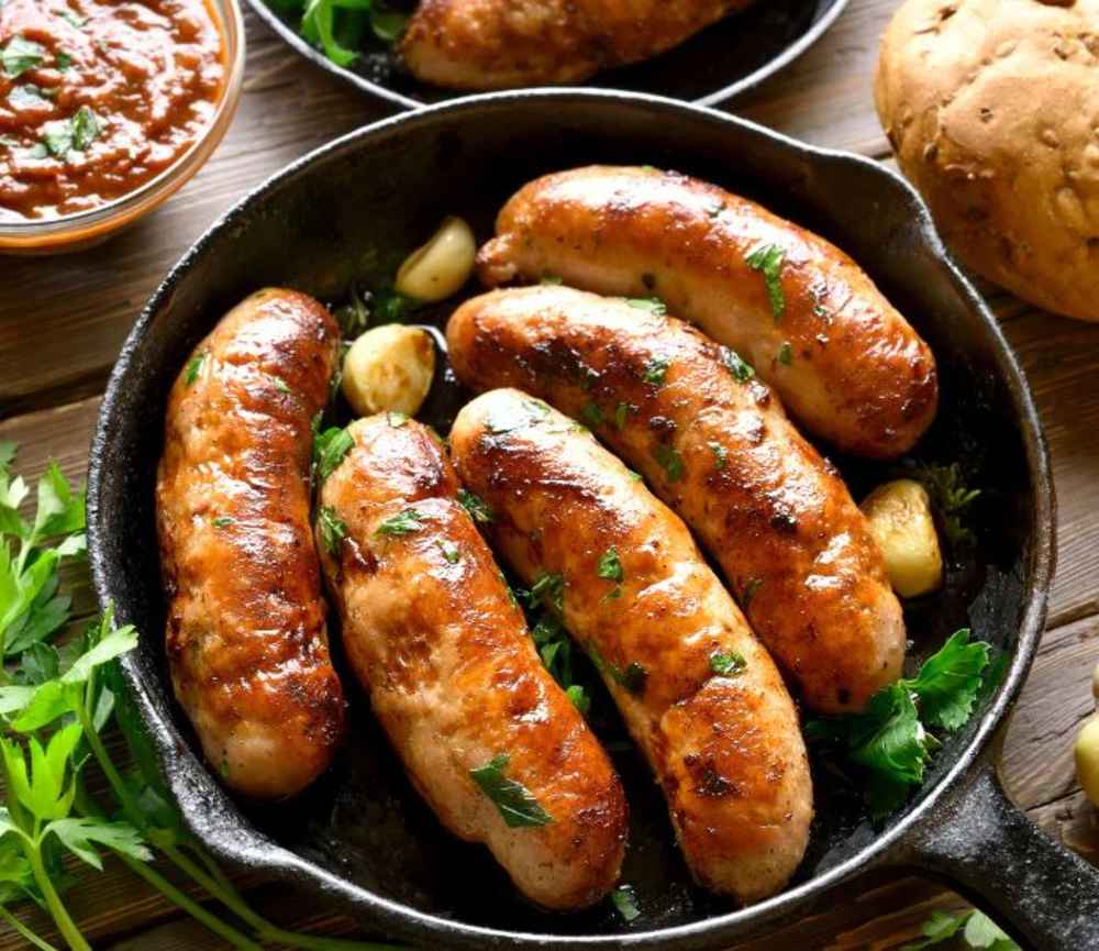 16 oz. BISON SAUSAGE-HOT ITALIAN <br>(Large Links)