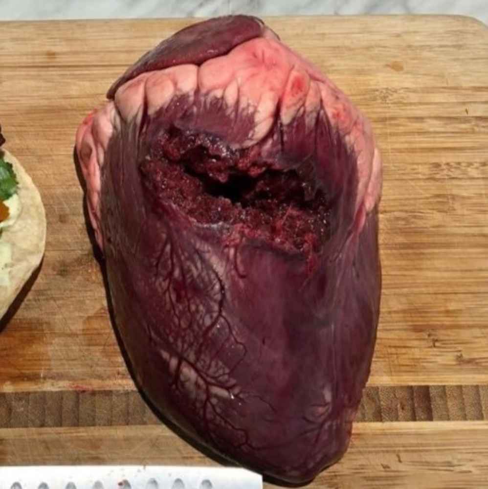 48 oz. BISON HEART